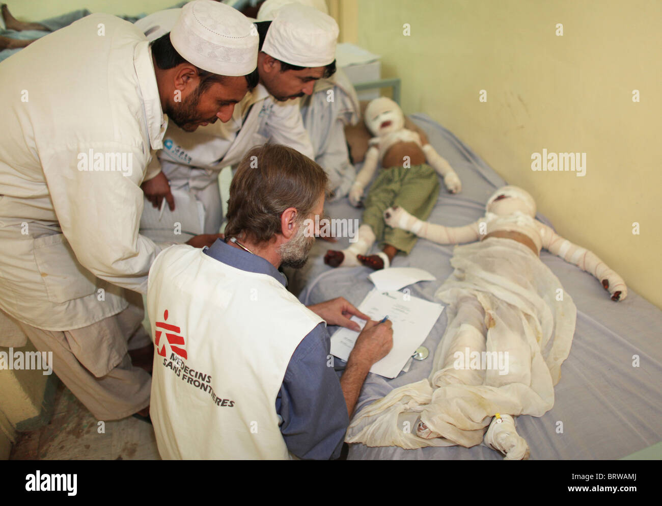 Eintritt Afghanistan Afghanistan Afghanen bombardieren Schub Schub Stockfoto