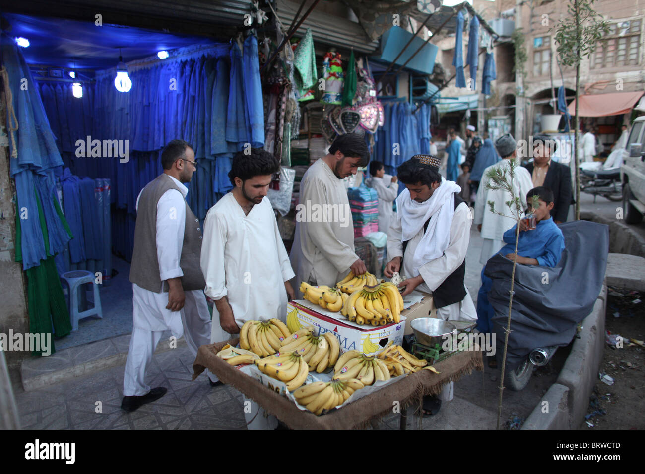 Geschäft in Herat, Afghanistan Stockfoto