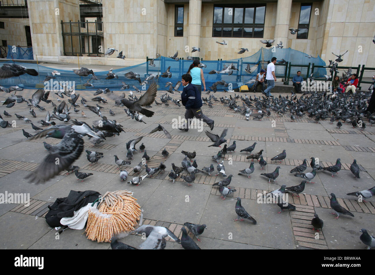 Gerichtsgebäude in bogota Stockfoto