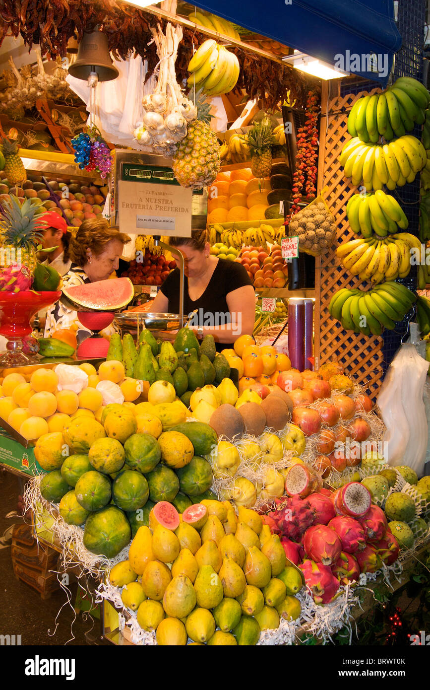 Markt in Las Palmas, Gran Canaria, Kanarische Inseln, Spanien Stockfoto