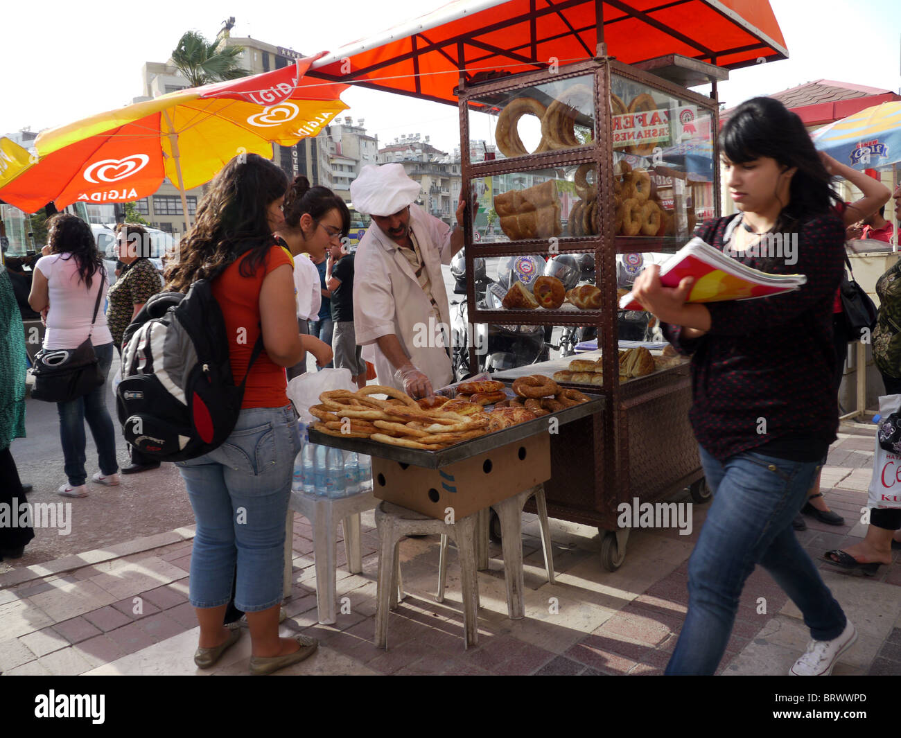 Türkei-Straßenmarkt, Antakya (früher Antiochia) in der Provinz Hatay. Foto: Sean Sprague Stockfoto