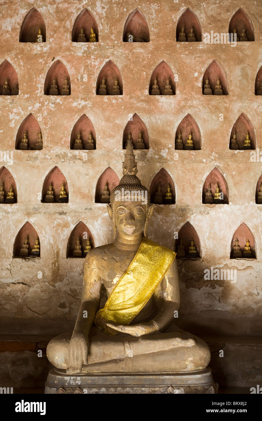 Wat Si Saket Vientiane Laos Stockfoto