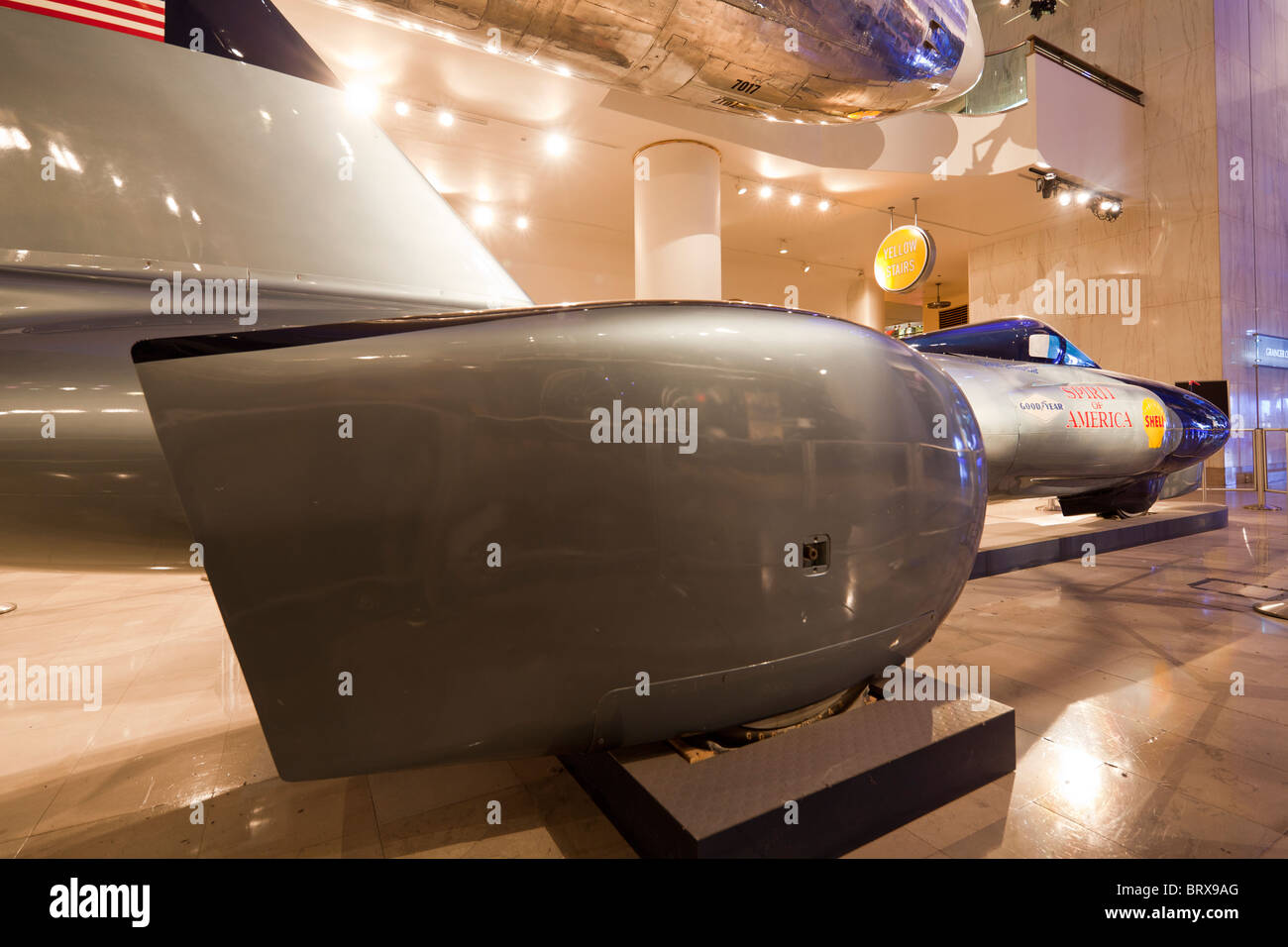 Spirit of America, Museum für Wissenschaft und Industrie, Transport Gallery, Chicago, USA Stockfoto