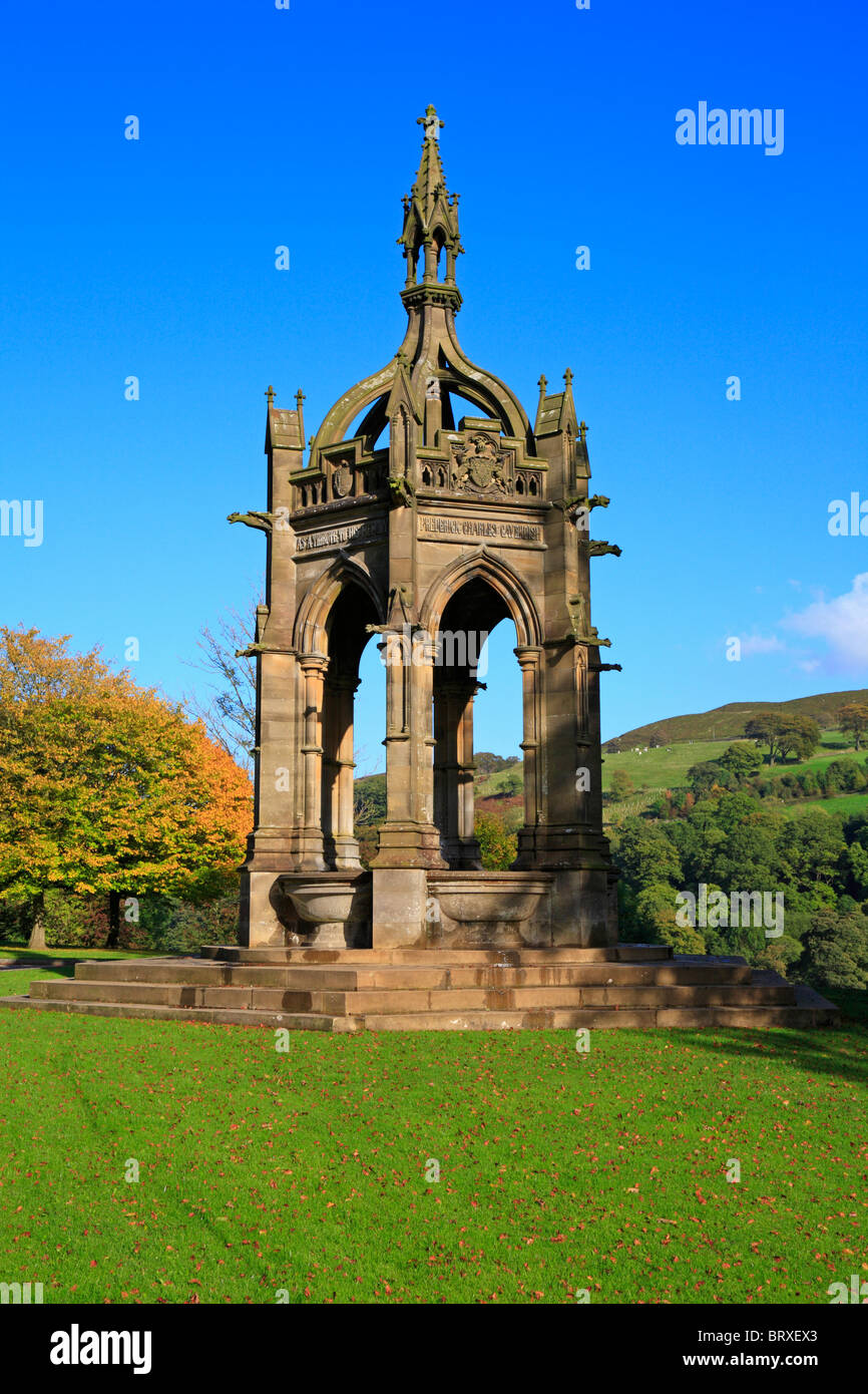 Die Cavendish Memorial, Bolton Abbey, Yorkshire Dales National Park, North Yorkshire, England, Vereinigtes Königreich. Stockfoto