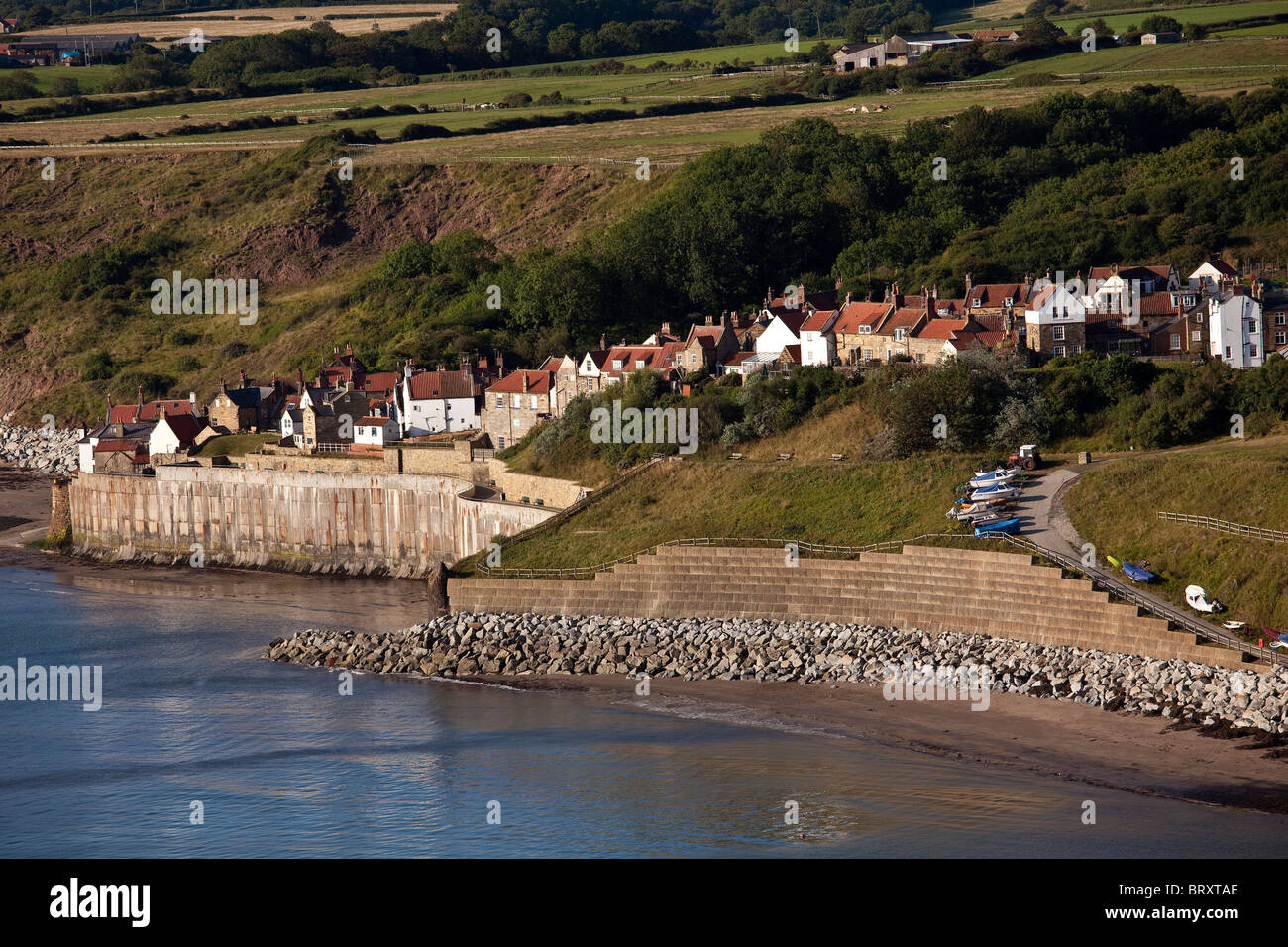 Robin Hoods Bay, North Yorkshire Coast Stockfoto