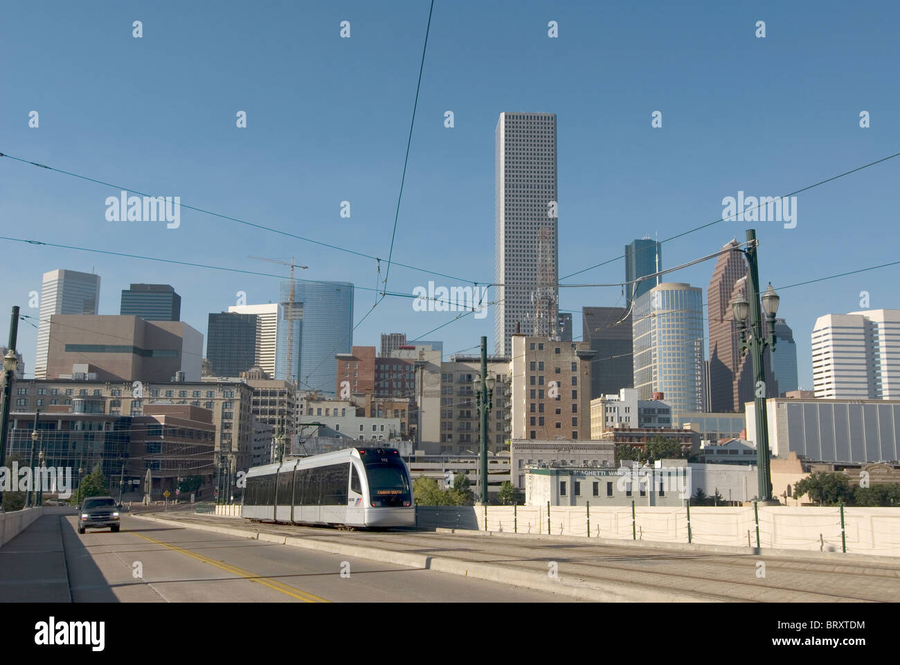 Downtown Houston, Texas, USA Stockfoto