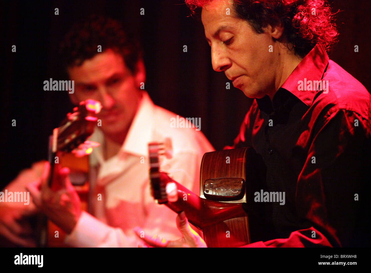 FLAMENCOTANZ AN DER CASA TAPAS, MADRID, SPANIEN Stockfoto