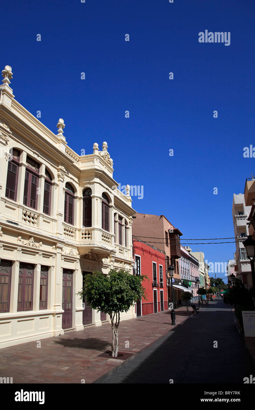 Kanarische Inseln, La Gomera, San Sebastian De La Gomera, Altstadt Stockfoto