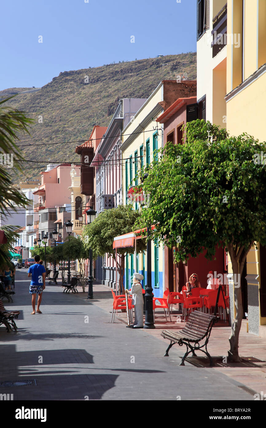 Kanarische Inseln, La Gomera, San Sebastian De La Gomera, Altstadt Stockfoto