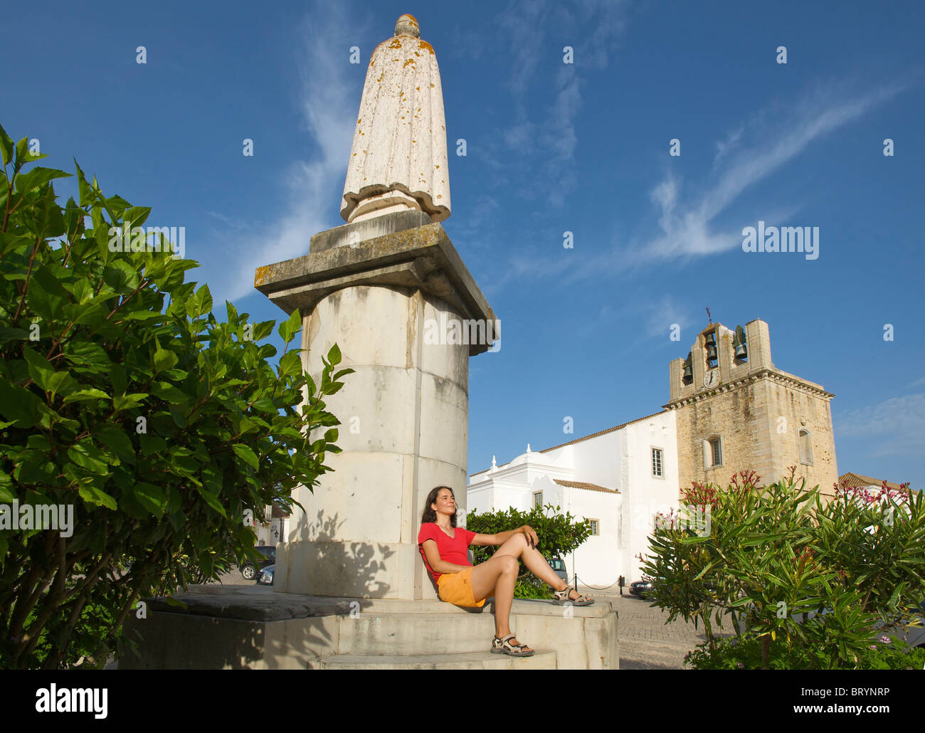 Kathedrale von Faro, Algarve, Portugal Stockfoto
