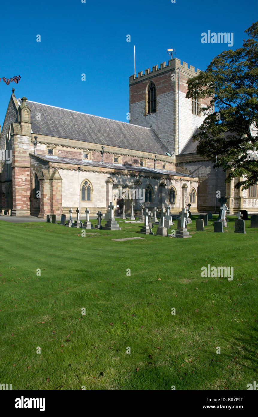 Kathedrale St. Asaph, Clwyd, Nordwales Stockfoto