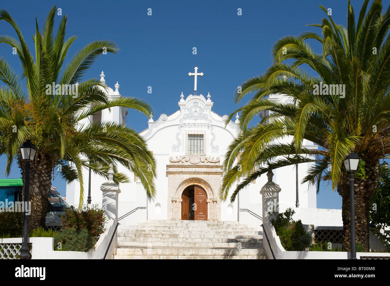 Kirche in Estombar, Algarve, Portugal Stockfoto