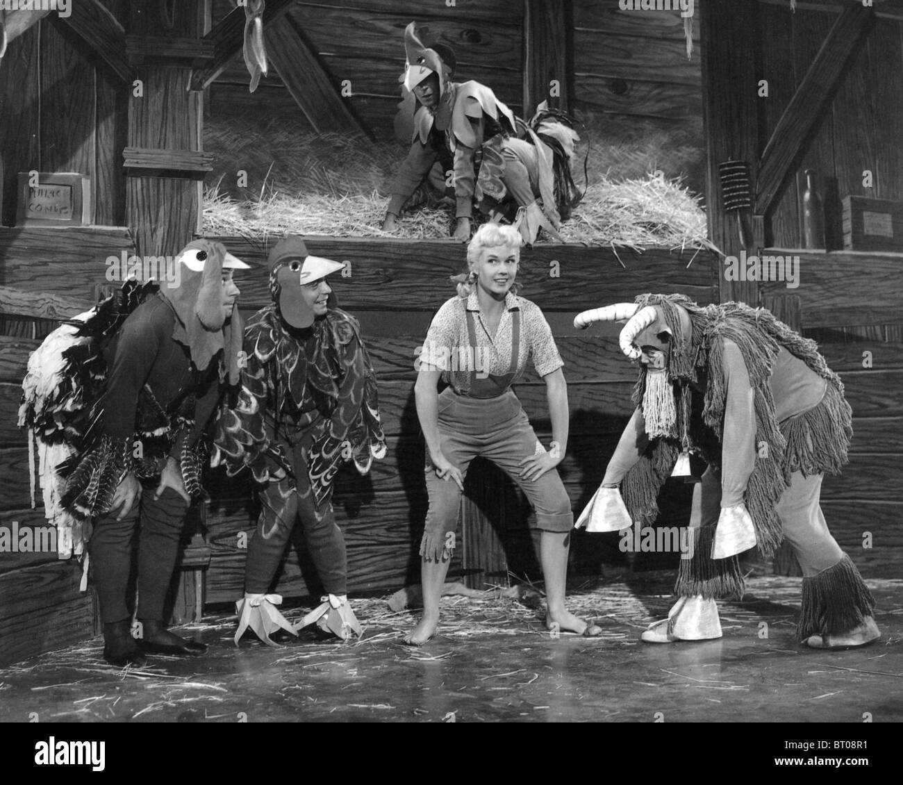 DURCH das Licht von der SILBRIG Mond 1953 Warner Film mit Doris Day musikalische Stockfoto