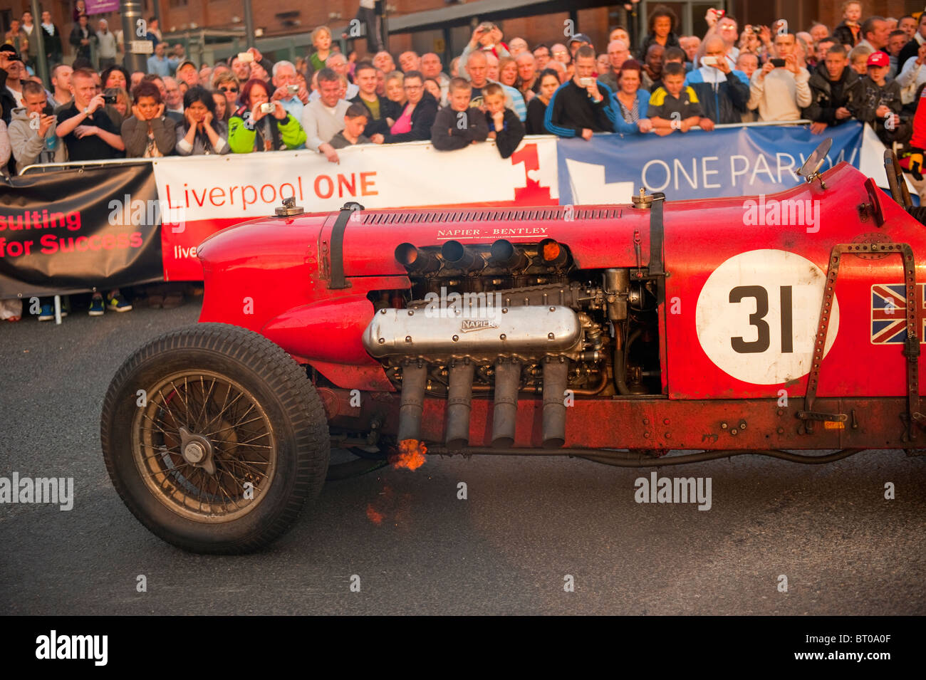 Klassische Sportwagen Bentley Napier Stockfoto