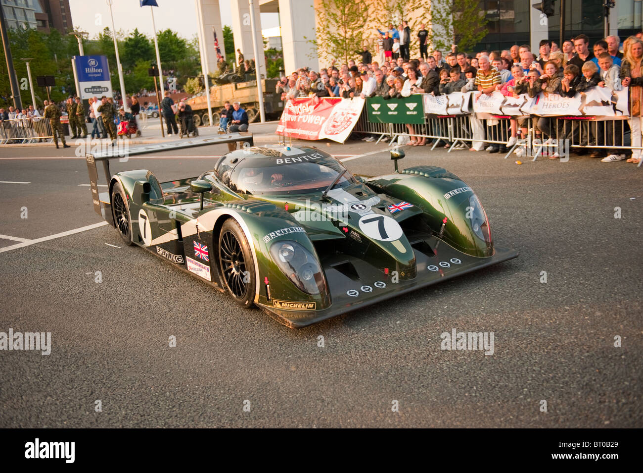 Bentley Breitling Formel 1 Formel 1 Autorennen Stockfoto