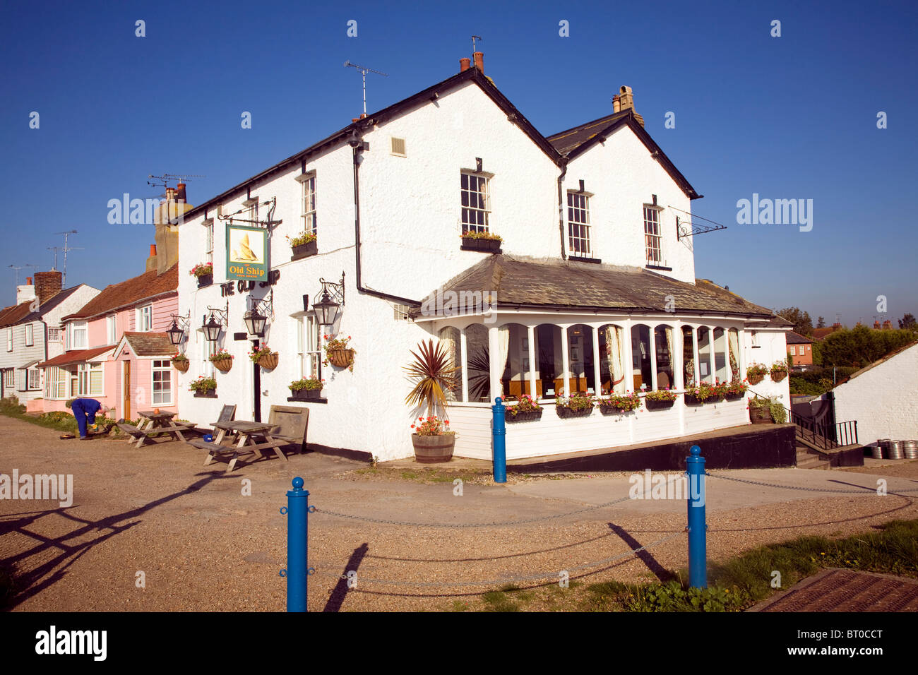 Das alte Schiff Pub am Heybridge Becken, Maldon, Essex, England