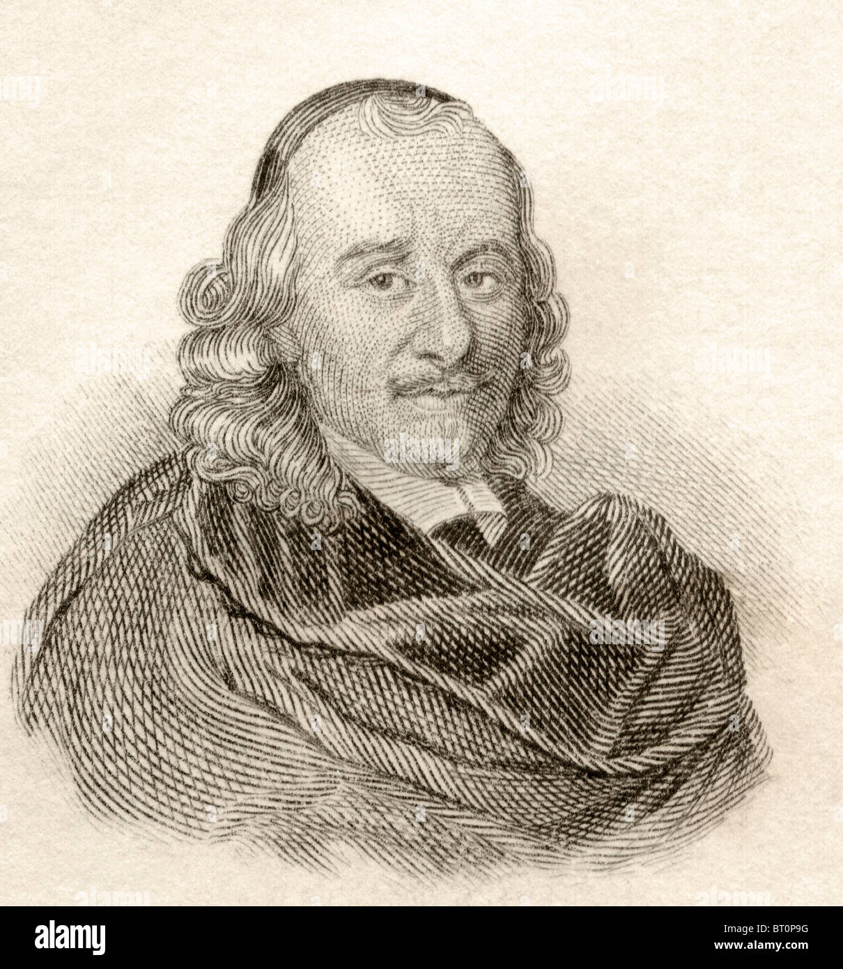 Pierre Corneille, 1606-1684. Französischer Tragöde und Dramatiker. Stockfoto