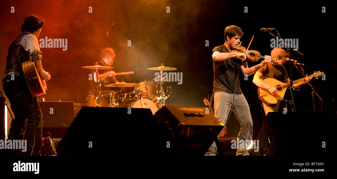 Englischer Folk-Sänger Seth Lakeman Konzert, 2000 Stockfoto