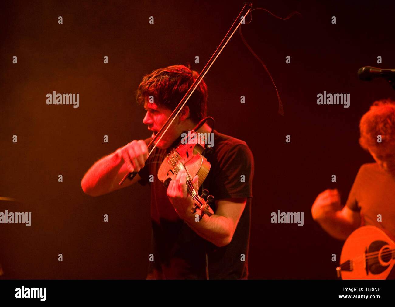 Englischer Folk-Sänger Seth Lakeman Konzert, 2000 Stockfoto