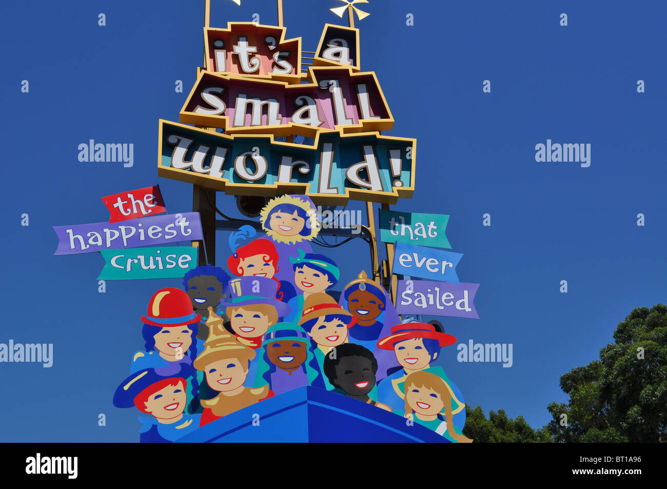 Es ist eine kleine Welt Stockfoto