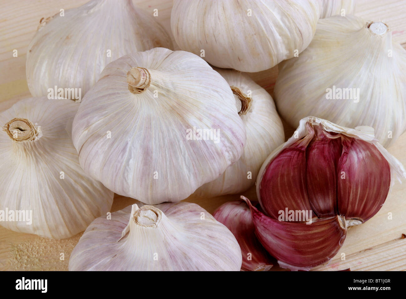 Knoblauch Stockfoto