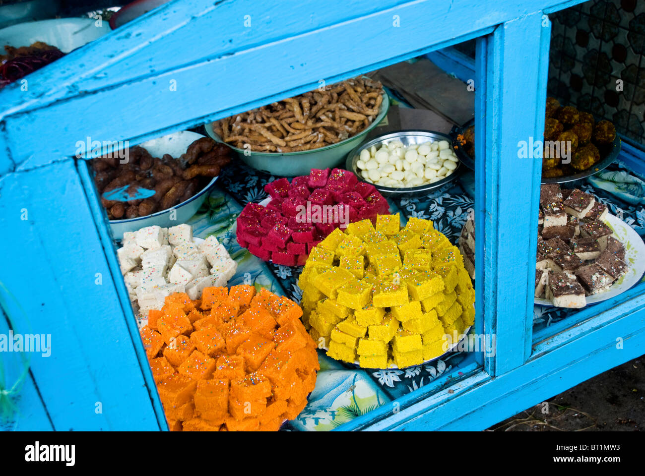 Fidschi, Sigatoka, indische süß stall Stockfoto