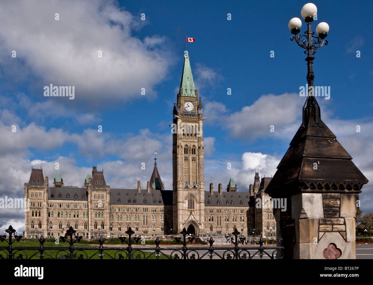 Das Parlament sieht in Ottawa Montag, 27. September 2010 Stockfoto
