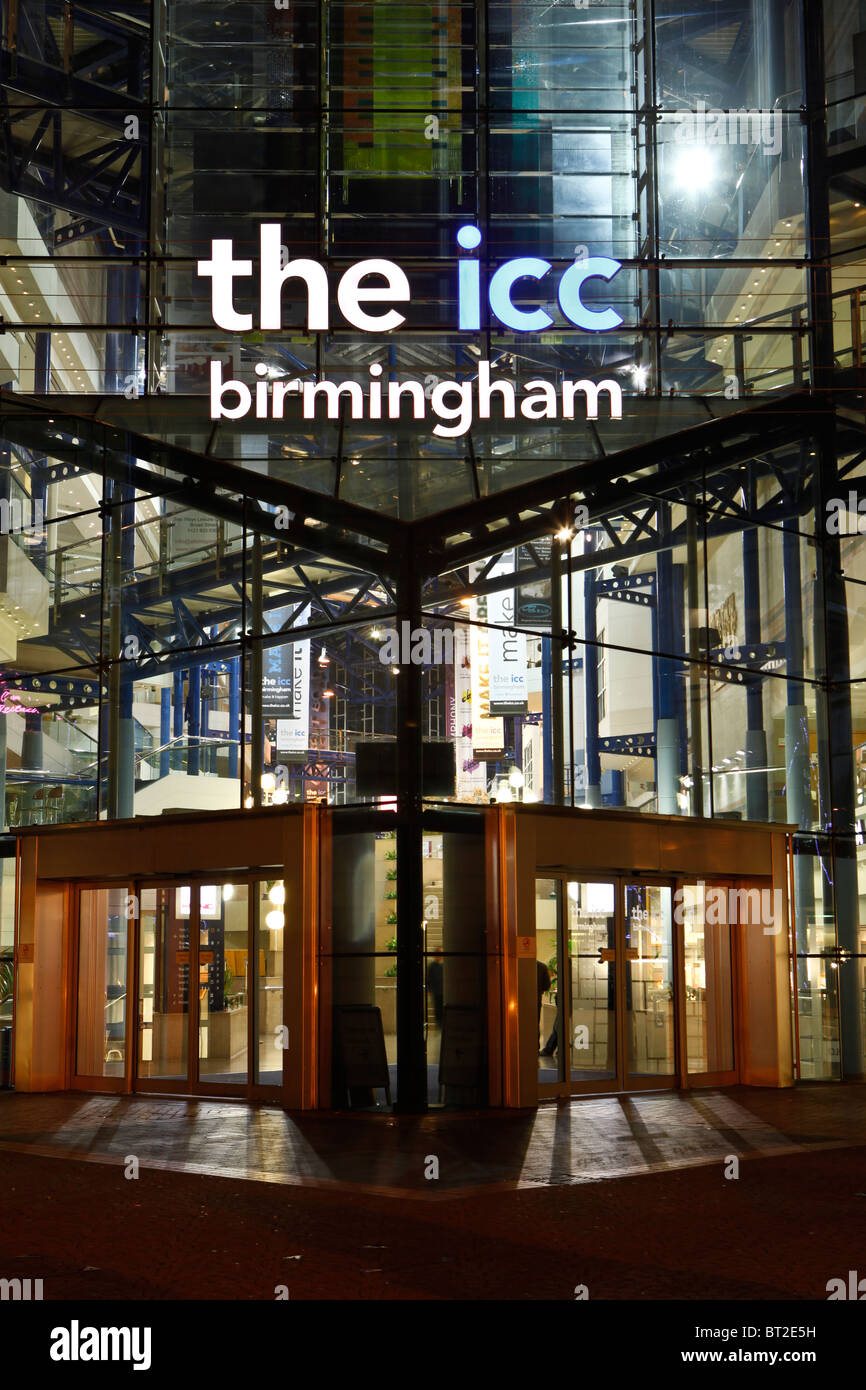 Der ICC (International Convention Centre) Birmingham, West Midlands, England, UK Stockfoto