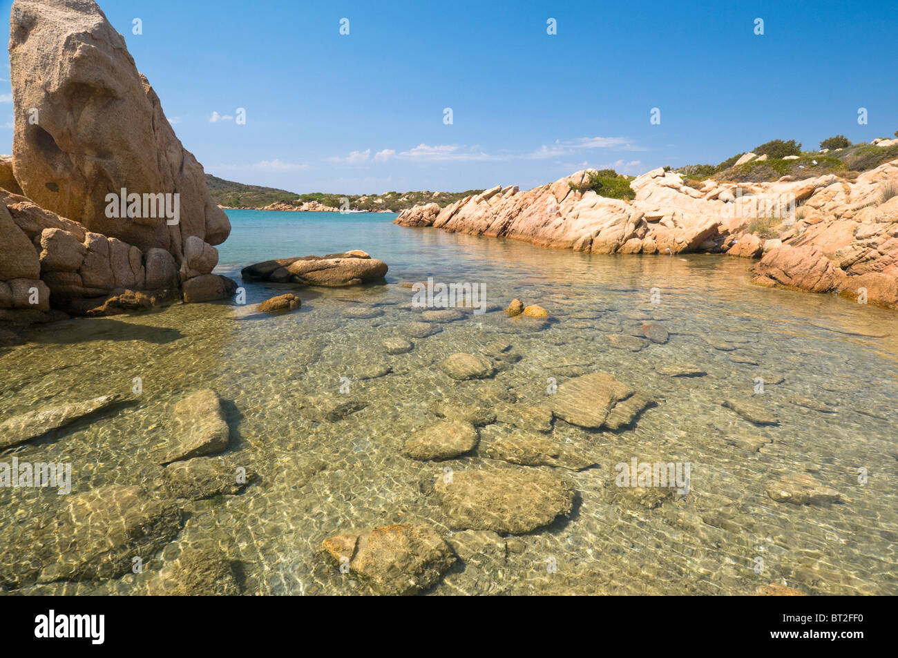Sardinien - Caprera Insel im Archipel von La Maddalena. Beste aus Italien. Stockfoto