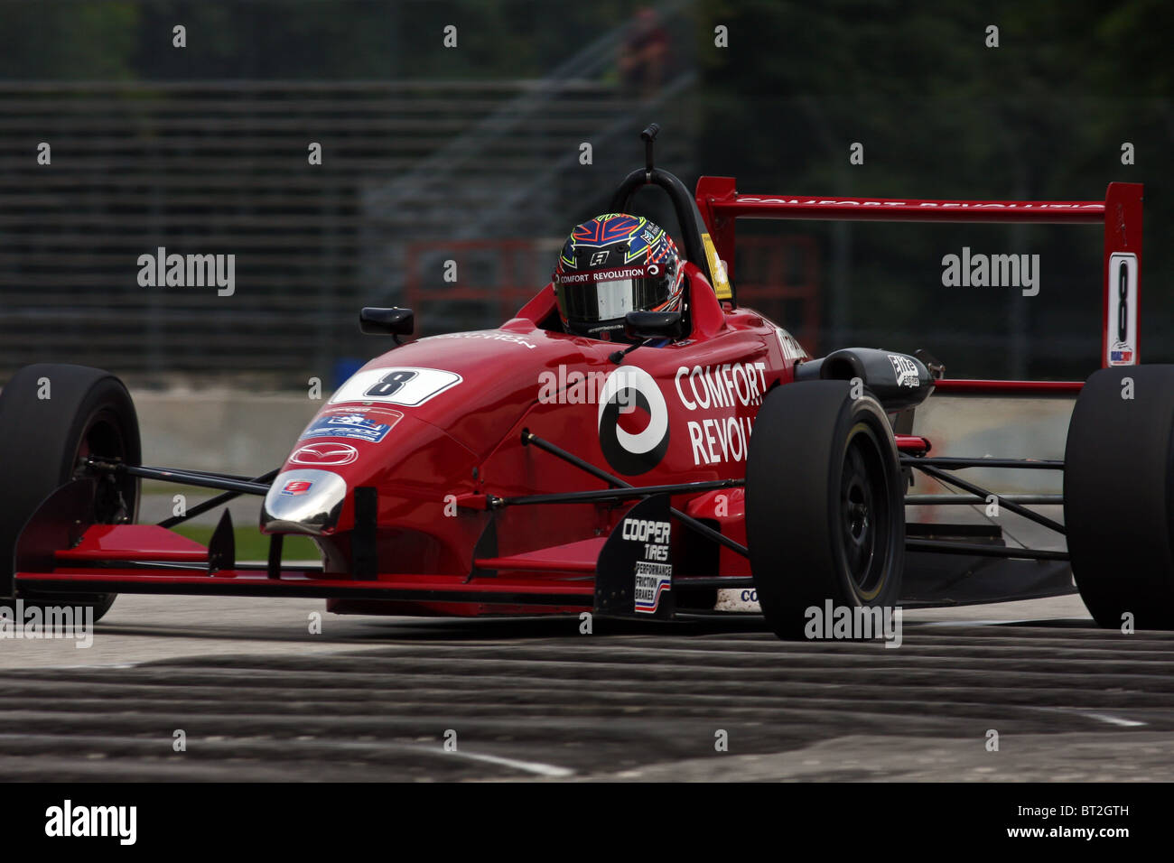 Salbei Karam Fahrer #8 Team Komfort-Revolution für Andretti Autosport. Stockfoto