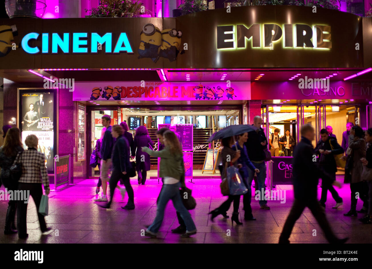 Empire-Kino, Leicester Square, London Stockfoto