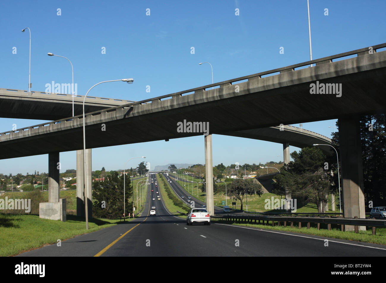 Südafrika, Straße, Autobahn, N1 Stockfoto