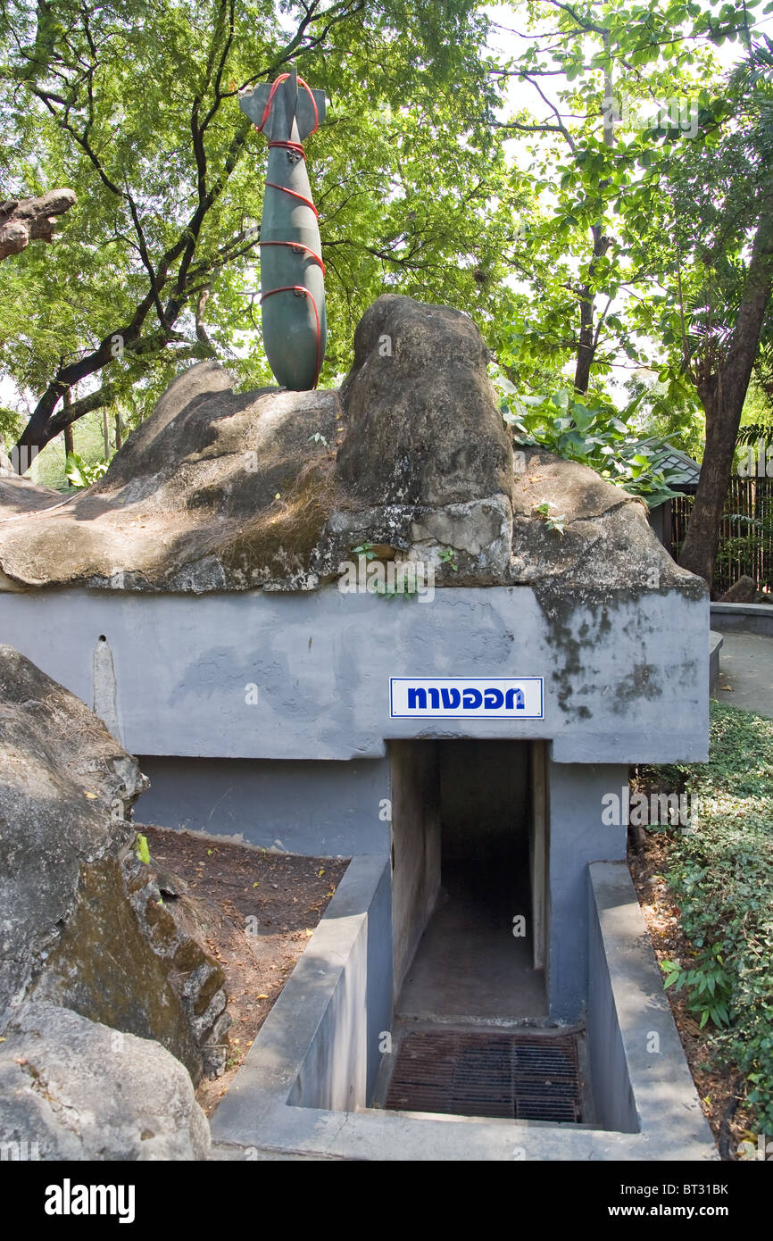 Bunker in der Dusit Zoo Stockfoto