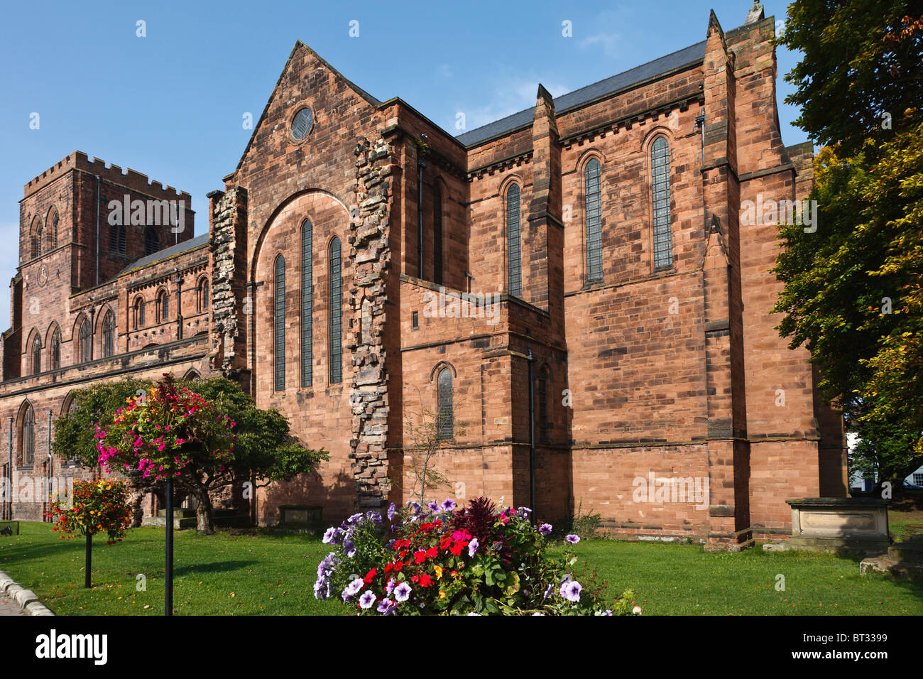 Abtei von Shrewsbury, Shropshire, England Stockfoto