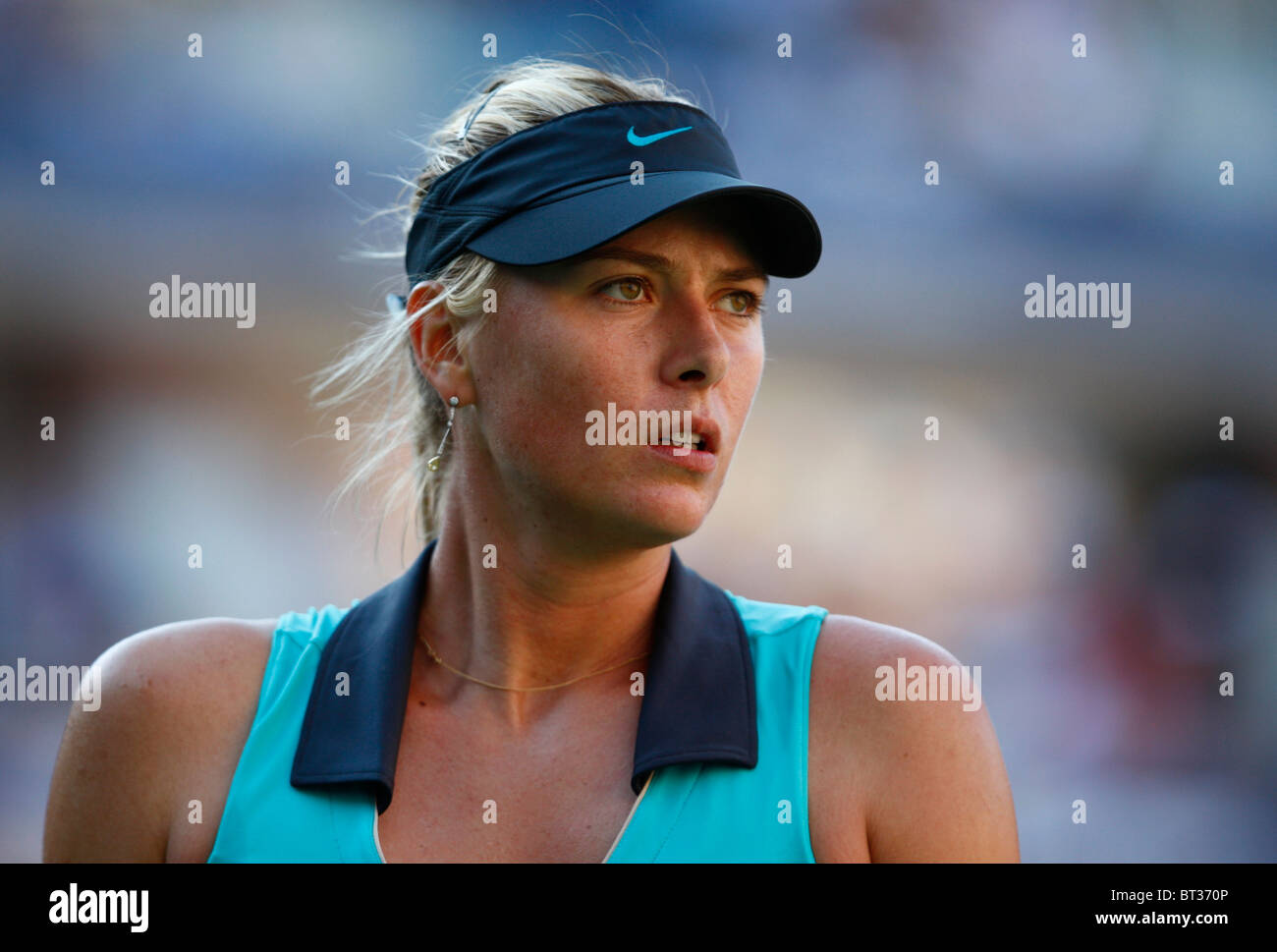 Maria Sharapova Russlands auf der 2010 US Open Stockfoto