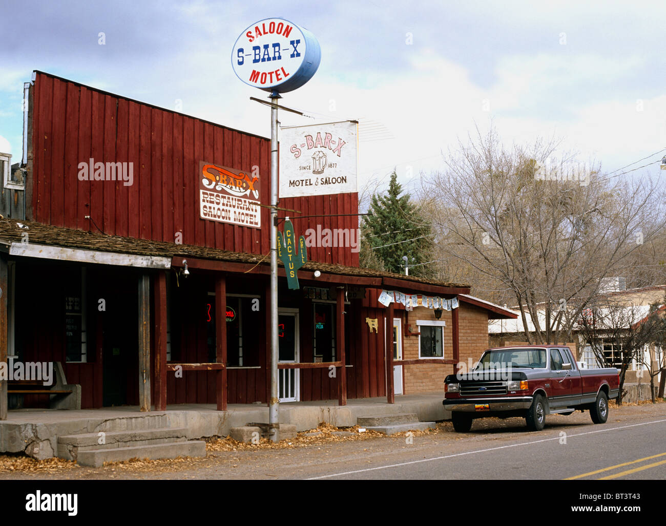 Saloon Bar Hotel New Mexico USA Stockfoto