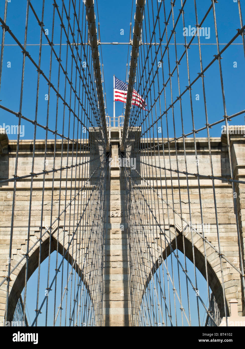 Brooklyn Bridge, New York Stockfoto