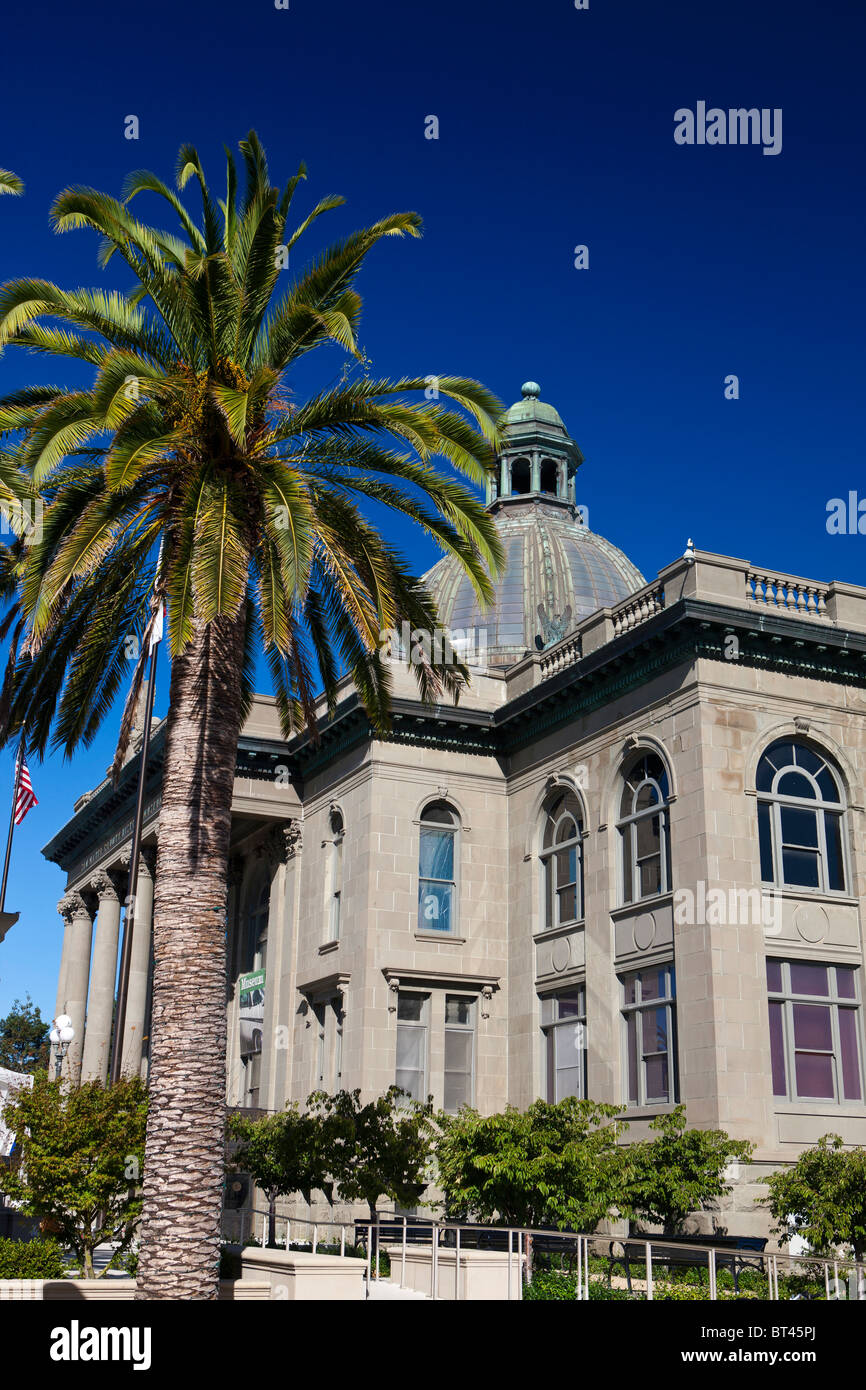 San Mateo County Heimatmuseum, Redwood City, Kalifornien, Vereinigte Staaten von Amerika Stockfoto