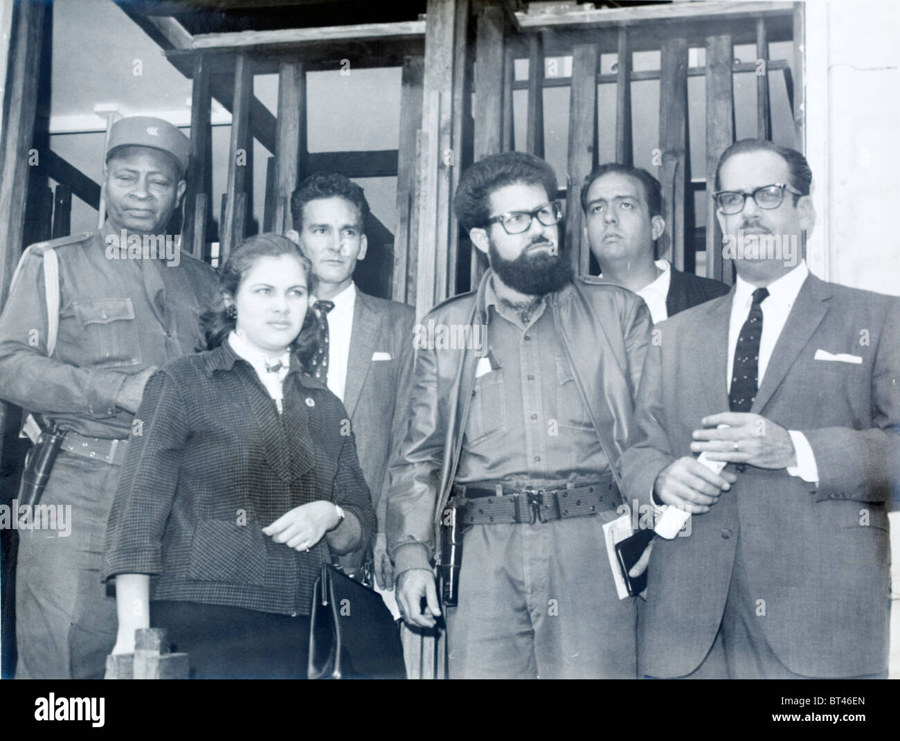 Verbündete von Fidel Castro in der provisorischen Regierung Bfore kam Castro an die Macht in der kubanischen Revolution. Stockfoto