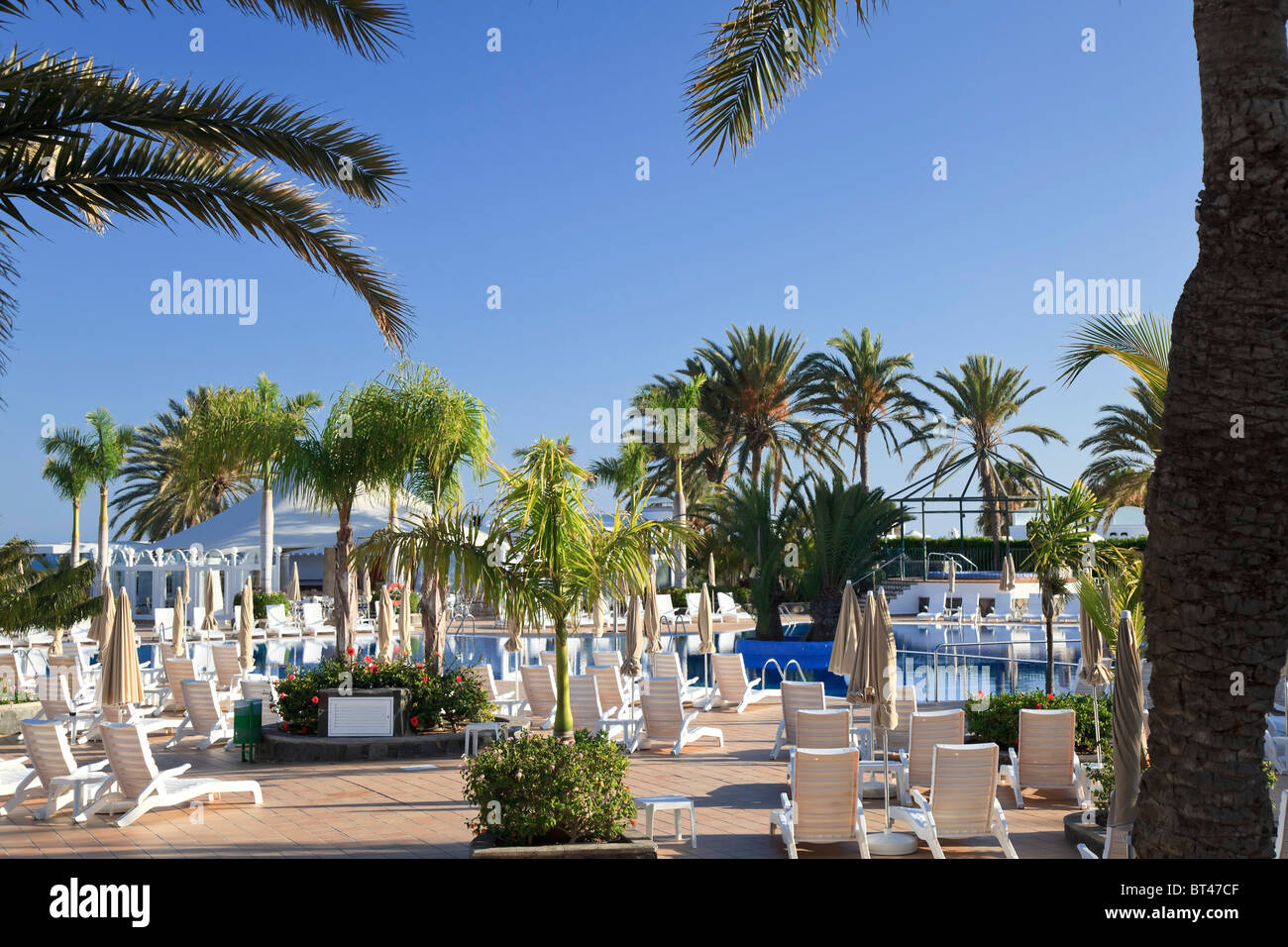 Hotel Riu Palace Maspalomas Kanaren, Gran Canaria, Playa del Ingles Stockfoto