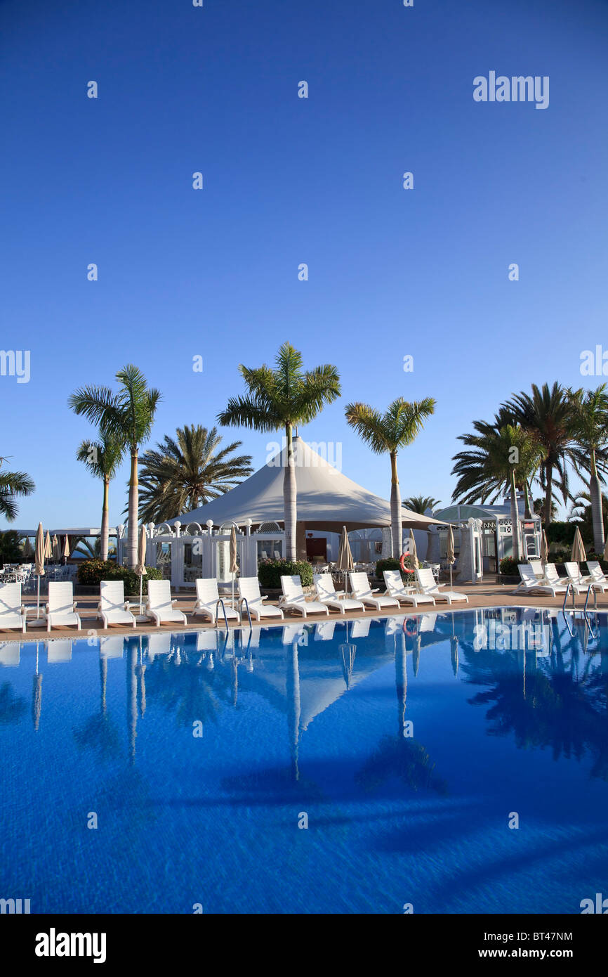 Hotel Riu Palace Maspalomas Kanaren, Gran Canaria, Playa del Ingles Stockfoto