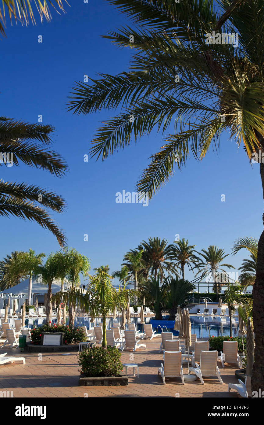 Hotel Riu Palace Maspalomas Kanaren, Gran Canaria, Playa del Ingles Stockfoto