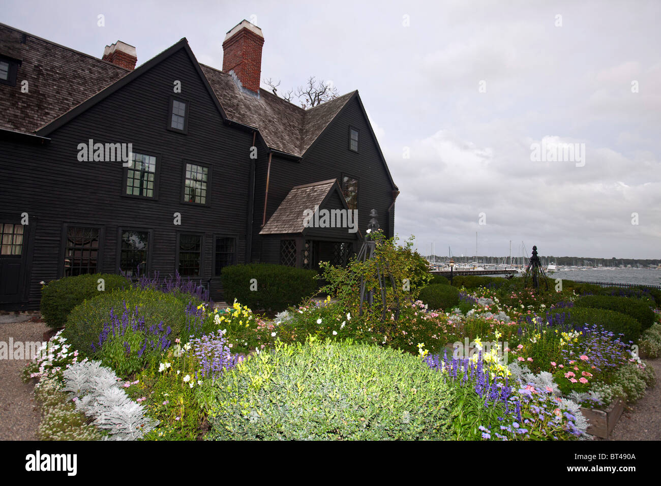 House of Seven Gables, Salem, Massachusetts, Vereinigte Staaten von Amerika Stockfoto
