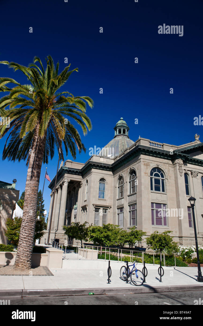 San Mateo County Heimatmuseum, Redwood City, Kalifornien, Vereinigte Staaten von Amerika Stockfoto