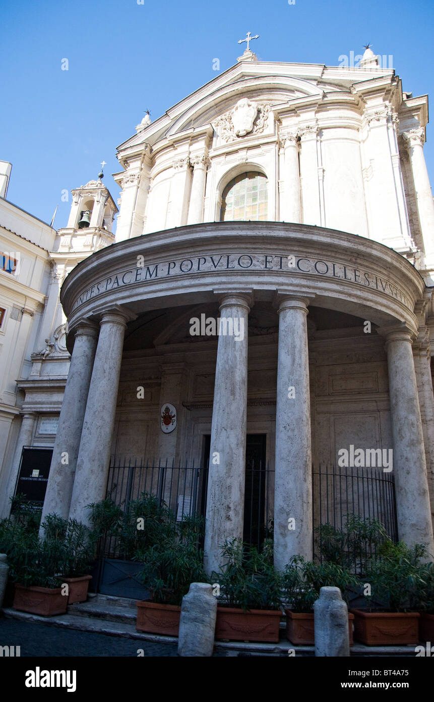 Tempietto del Bramante, Rom. Der Name "Tempietto" bedeutet "kleine Tempel". Stockfoto