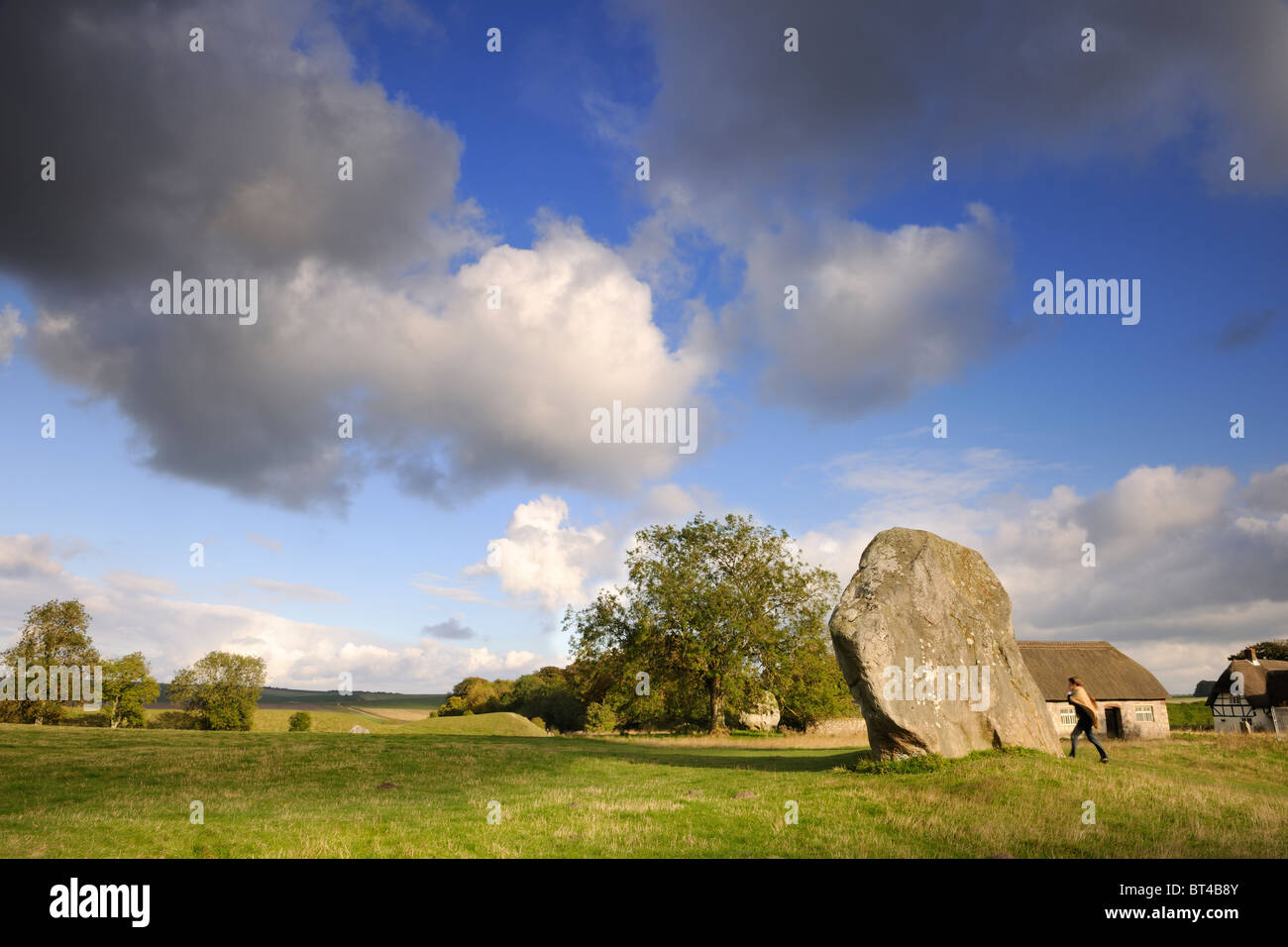 Avebury vista Stockfoto