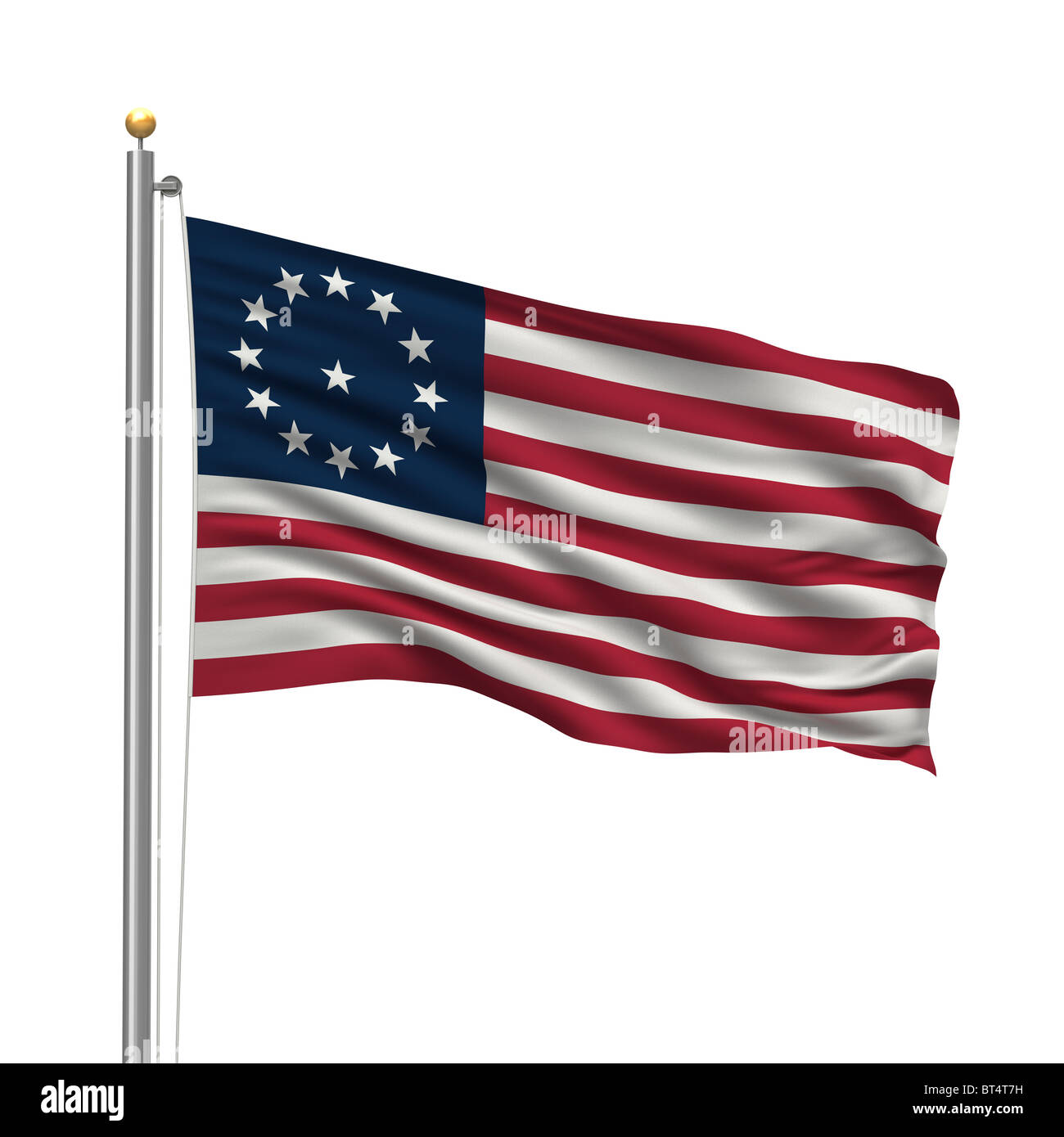 Cowpens Flag Stockfoto