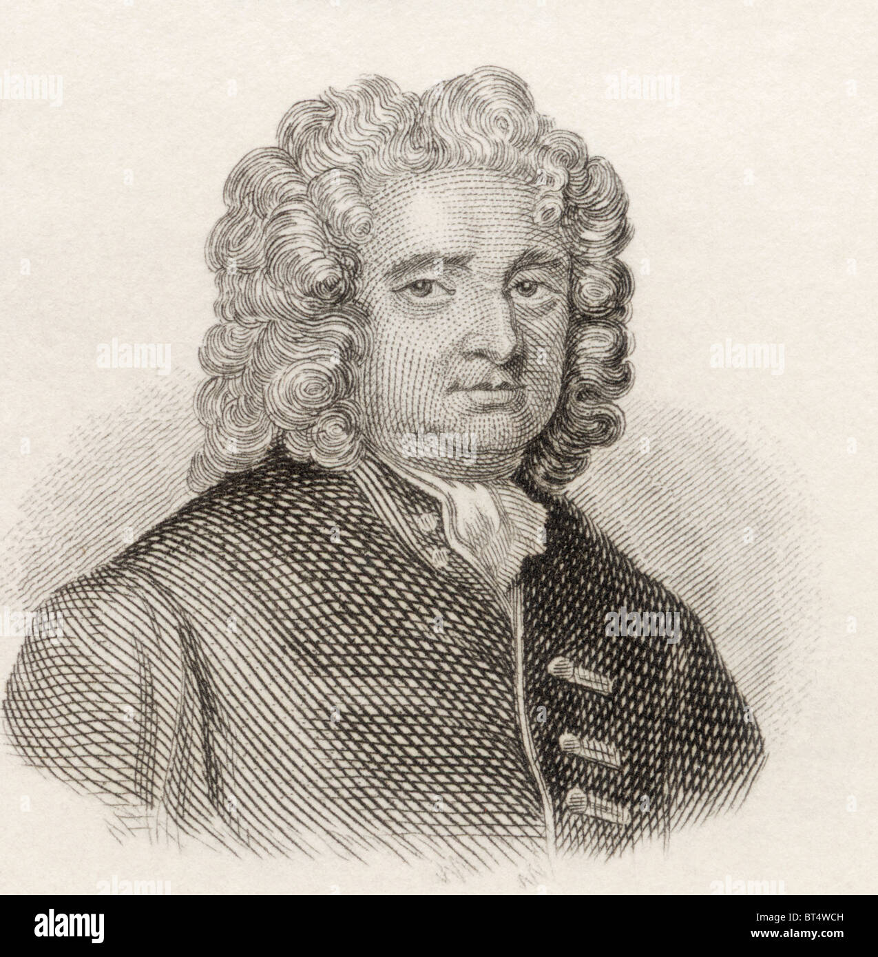 Thomas Southerne, 1660-1746. Irischer Dramatiker. Stockfoto