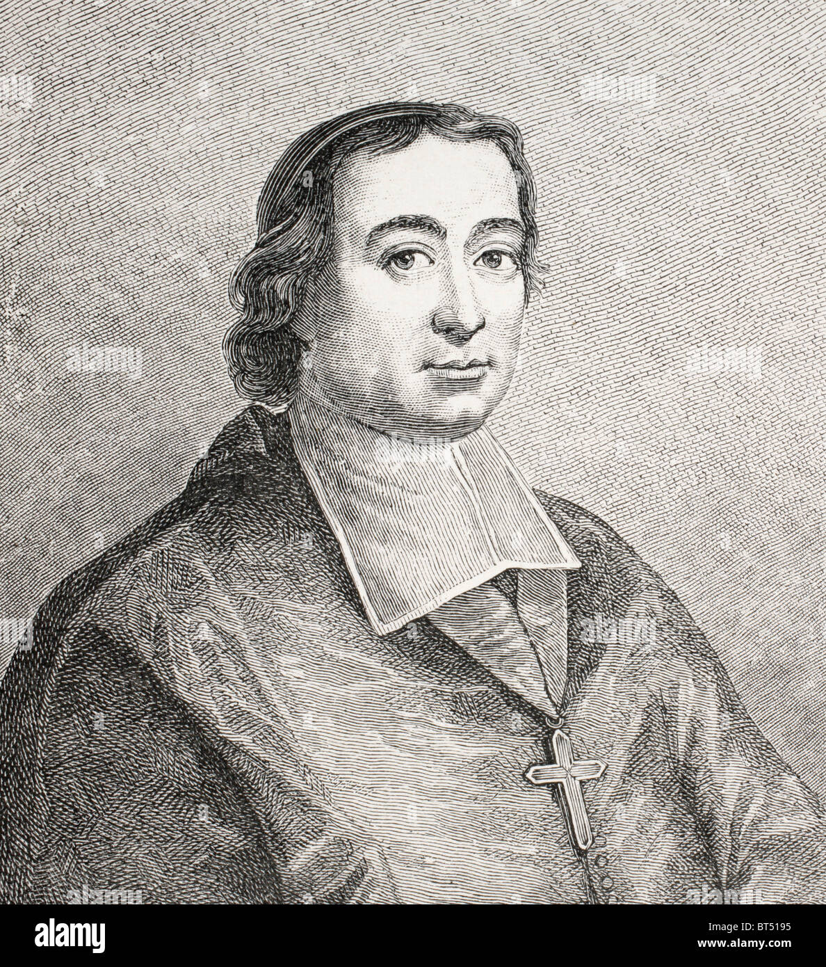 Jean Baptiste Massillon, 1663-1742. Französischen katholischen Bischof. Stockfoto