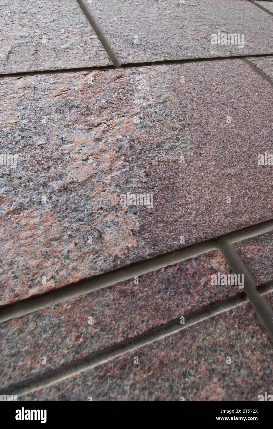 Büro-Turm-Außenwand-Detail in Charlotte, North Carolina, USA Stockfoto